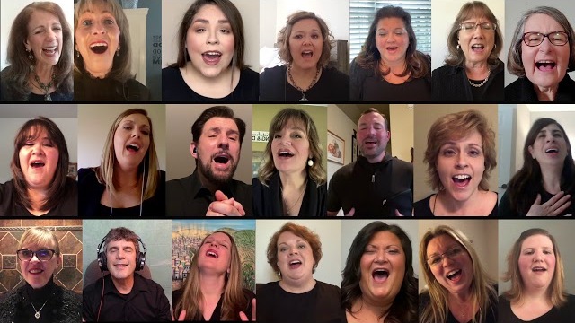 World Outreach Worship and Virtual Choir - "Hallelujah Here Below"