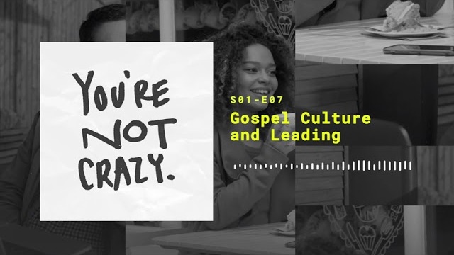 Gospel Culture and Leading | You're Not Crazy Podcast