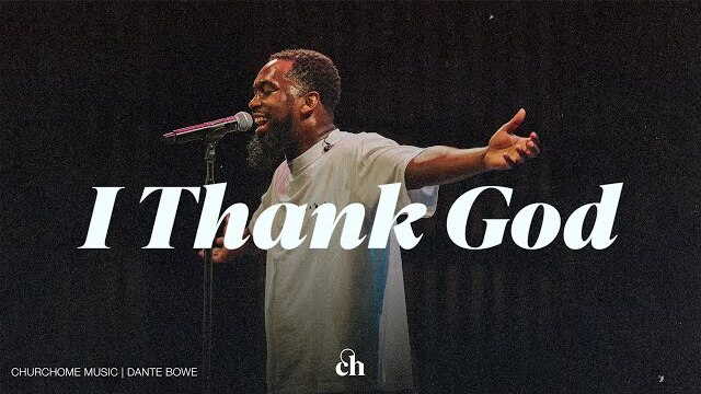 Dante Bowe LIVE PERFORMANCE | "I Thank God" @ Saban Theater LA