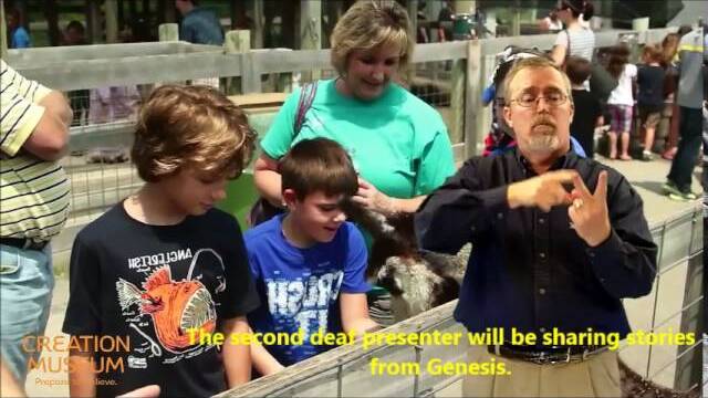 Creation Museum Deaf Day 2016