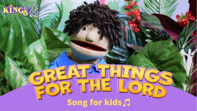 #christiansongs 👉  Great Things For The Lord | 👑 King's Kids