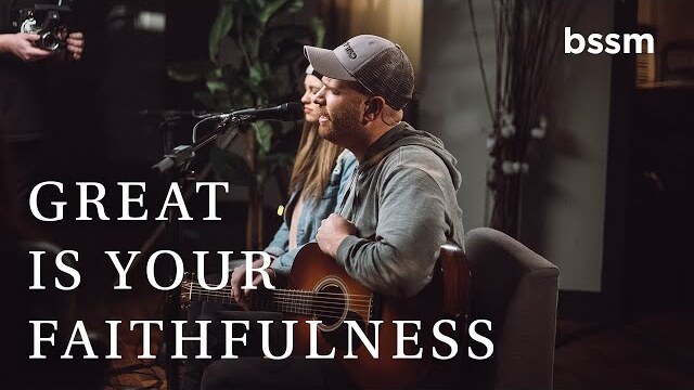 Great is Your Faithfulness | Paul McClure | BSSM Encounter Room Studio Sessions