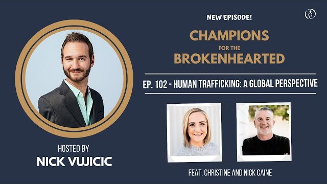 A Conversation with Christine and Nick Caine : "Never Chained Talk Show" with Nick Vujicic - Ep. 102