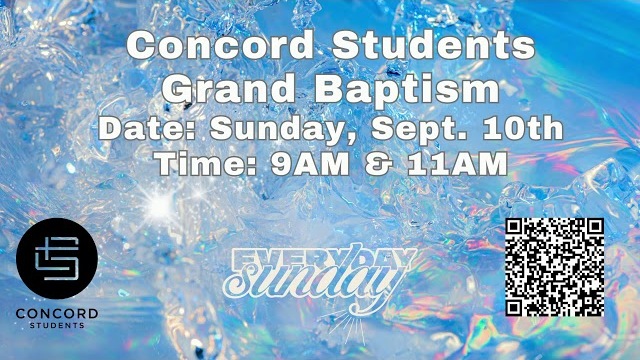 Concord Student Worship