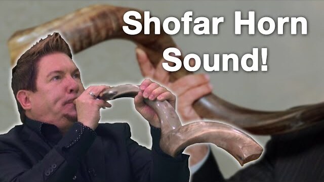 Sound of a SHOFAR HORN Played - Same From The Bible!