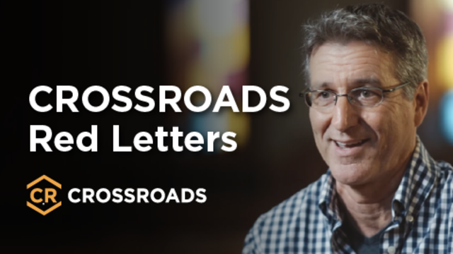 CROSSROADS Red Letters