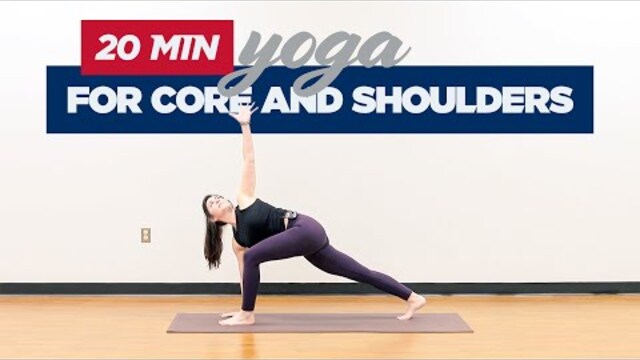 20 Minute Yoga for Core and Shoulders