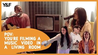 POV: You're Filming A Music Video In A Living Room