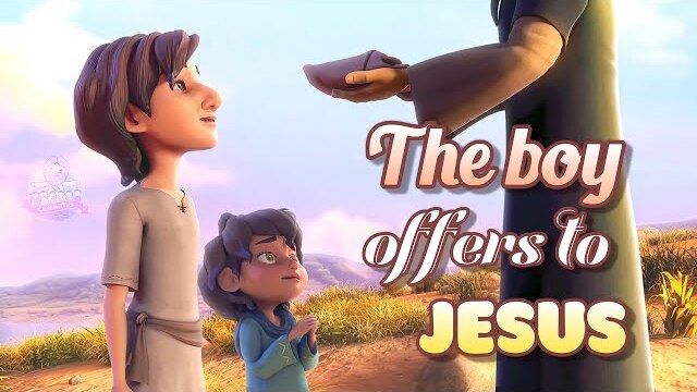 🥖🐟 THE BOY OFFERS TO JESUS • Jesus Feeds the 5,000 (4K)
