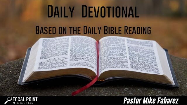 July 31, Daily Devotional