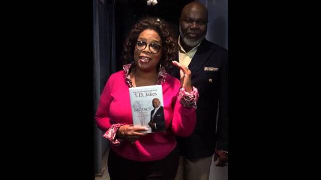 Oprah Speaking about Instinct Book