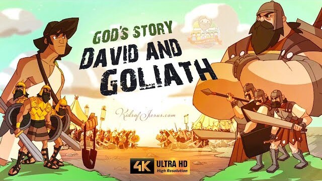 ️🥊 DAVID & GOLIATH ✶ God’s Story • English (4K)