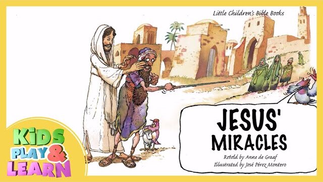 Jesus' Miracles - Little Children's Bible Books - Bible For Kids
