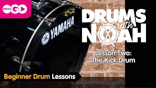 Drums With Noah | Lesson Two: The Kick Drum