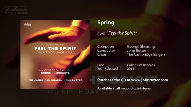 Spring - George Shearing, John Rutter, The Cambridge Singers