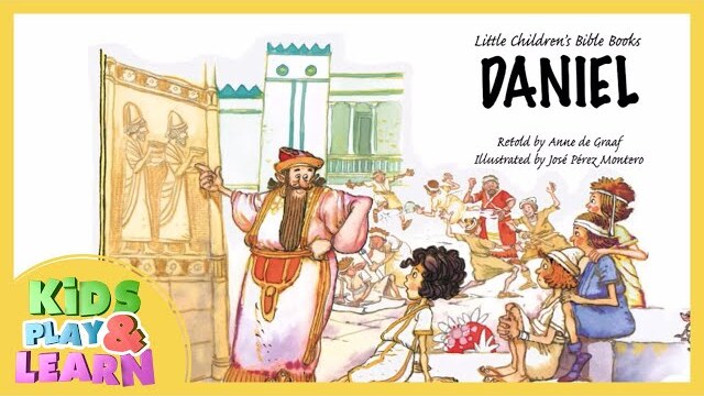 Story Of Daniel - Little Children's Bible Books - Bible For Kids