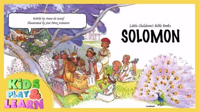 SOLOMON - Little Children's Bible Books - Bible For Kids