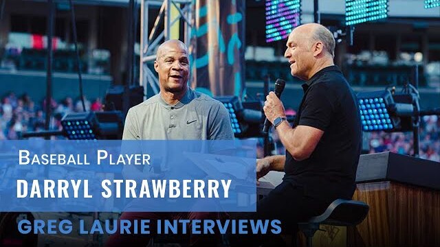 Baseball Legend Darryl Strawberry Interview:  Icons of Faith Series