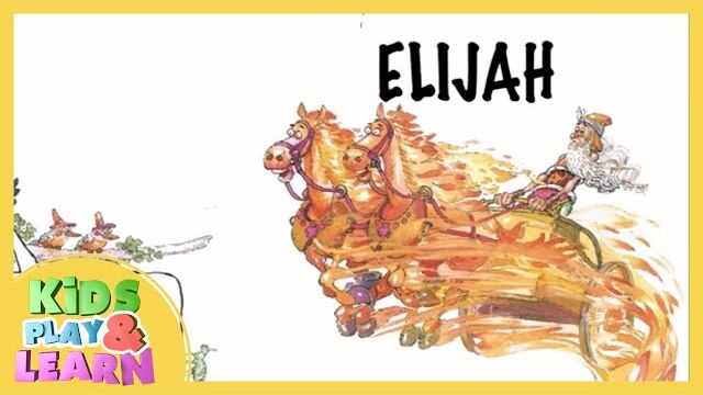 Story Of ELIJAH - Little Children's Bible Books - Bible For Kids