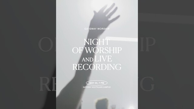 WORSHIP NIGHT & LIVE RECORDING MAY 24! 🙌 #worshipnight #liverecording #glory