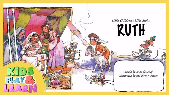 Story of RUTH - Little Children's Bible Books - Bible For Kids