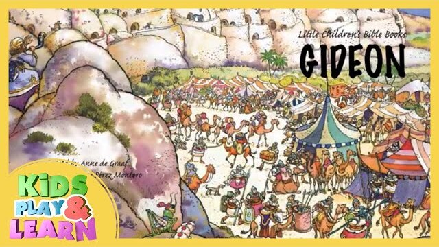 Story of GIDEON - Little Children's Bible Books - Bible For Kids