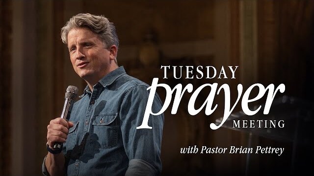 Tuesday Prayer Online | Message of Encouragement | Pastor Brian Pettrey | The Brooklyn Tabernacle