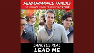 Lead Me (Medium Key Performance Track With Background Vocals)