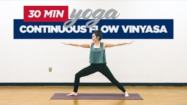 30 Minute Yoga Continuous Flow Vinyasa