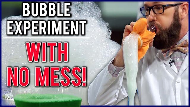 Homemade Bubbles With NO MESS!