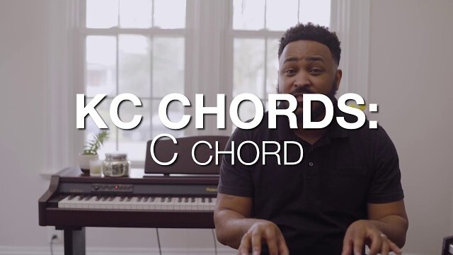 KC Chords: How to play a C chord on piano