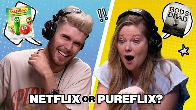 Can You Tell the Difference Between Netflix and Pure Flix Shows? | This or That ft. Colton Dixon