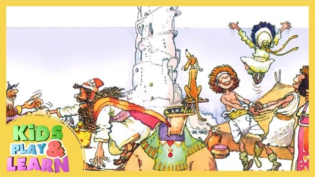 The Tower Of Babe - Little Children's Bible Books - Bible For Kids