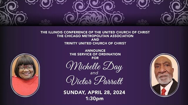 Service of Ordination for Michelle Day and Victor Parrott