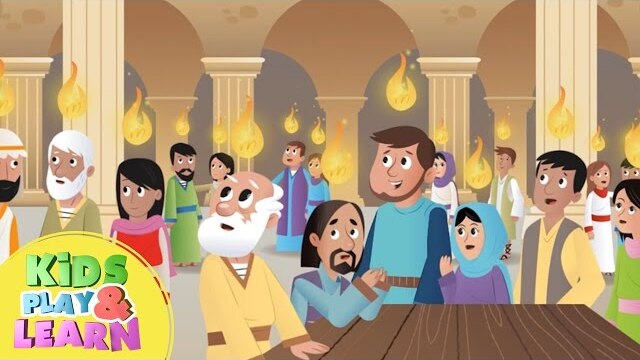 PENTECOST - The Holy Spirit comes -  Bible For Kids