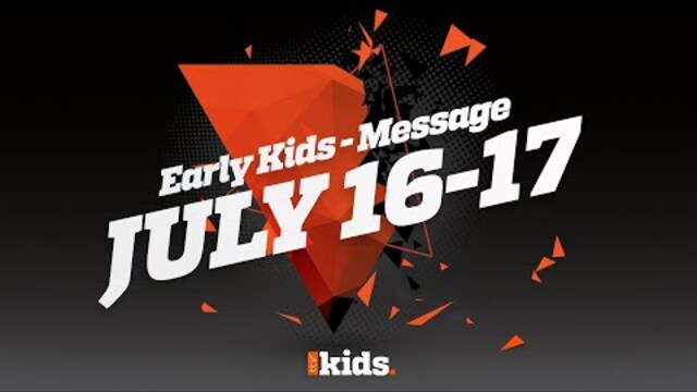 Early Kids - "Pool Party!" Message Week 2 - July 16-17