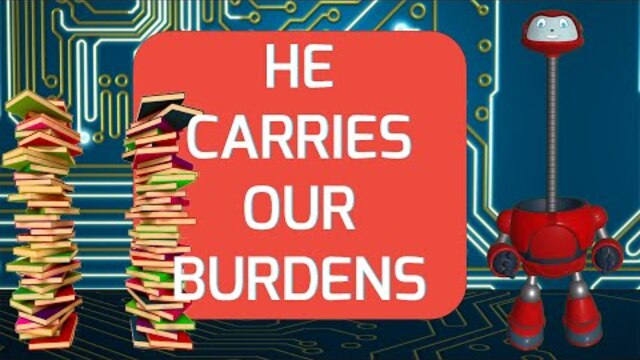 Gizmo's Daily Bible Byte - 141 - Matthew 11:28 - He Carries Our Burdens