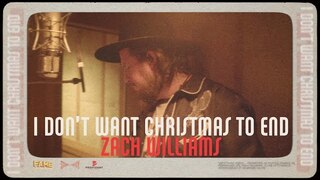 Zach Williams - I Don't Want Christmas to End (Official Audio)