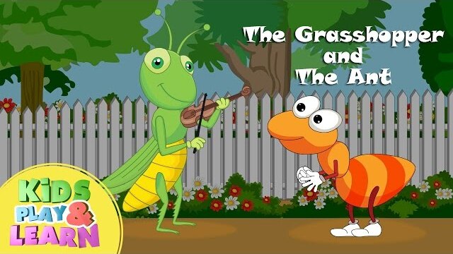 The Grasshopper and the Ant - Bedtime Story For Kids & Children Read Aloud