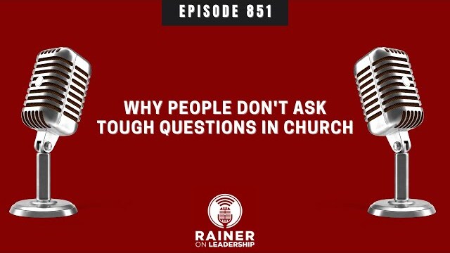 Why People Don't Ask Tough Questions in Church