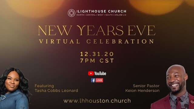 New Year's Eve Virtual Celebration 2021 | Pastor Keion Henderson and Tasha Cobbs Leonard
