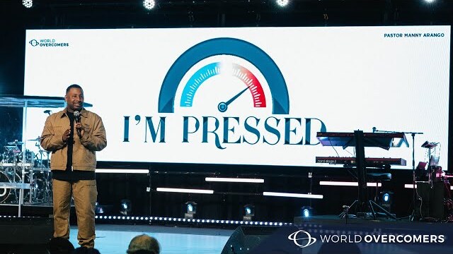 I'm Pressed || Pastor Manny Arango