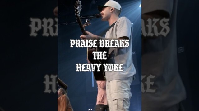 NEW SINGLE “PRAISE BREAKS THE HEAVY YOKE” IS OUT NOW!