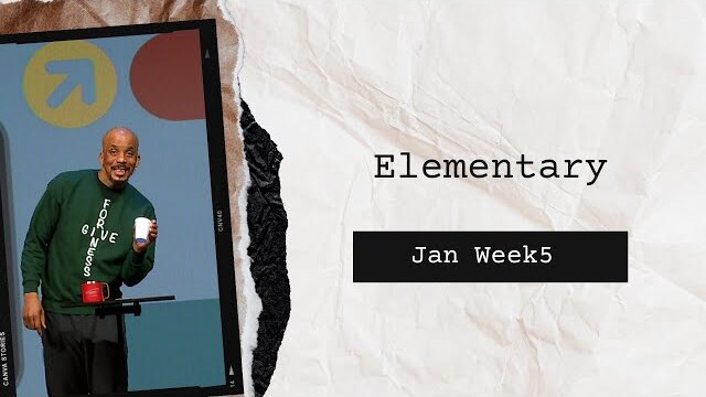Elementary Weekend Experience - January Week 5