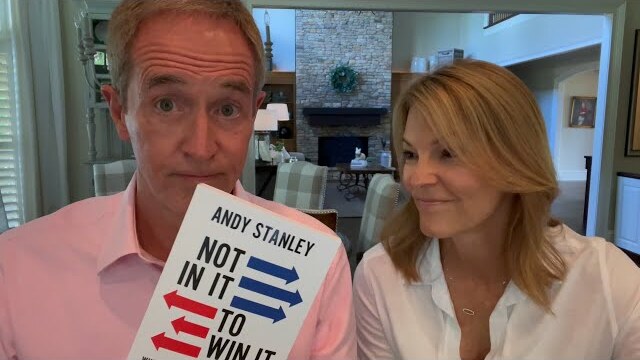 Andy and Sandra Stanley on book, "Not In It To Win It"