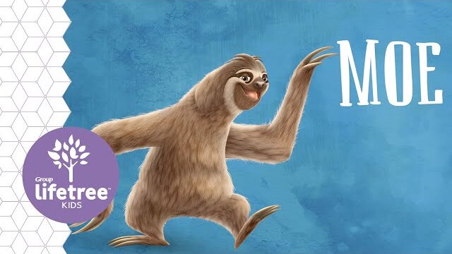 Moe the  Sloth | Buzzly’s Buddies | Shipwrecked VBS