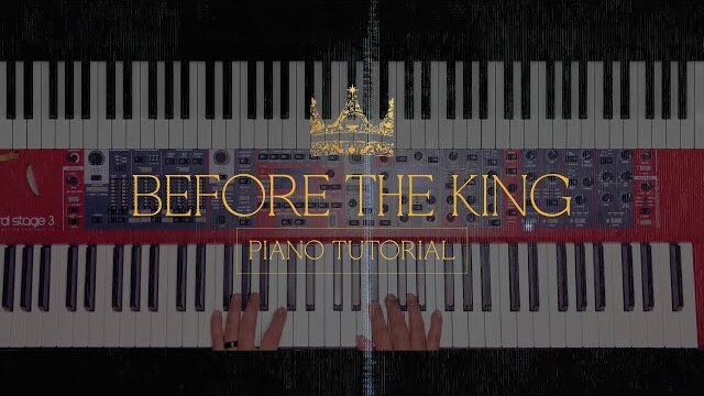 Before The King - Piano Tutorial