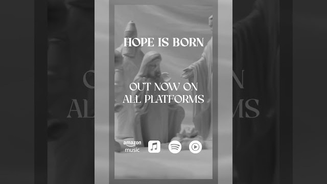 🎄🎧 New Christmas EP “HOPE IS BORN” is out now on all platforms!