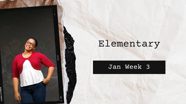 Elementary Weekend Experience - January Week 3