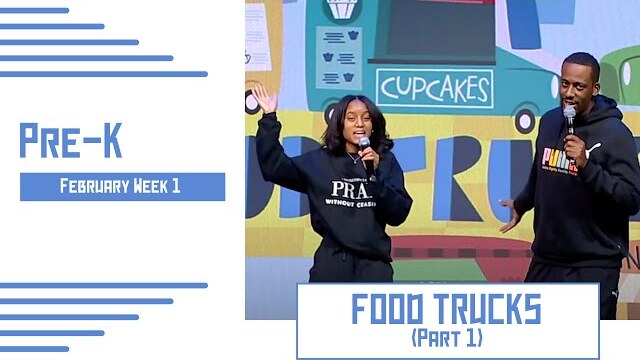 PreSchool Weekend Experience - February Week 1 - Food Trucks